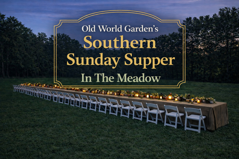 Southern Dinner At The Farm